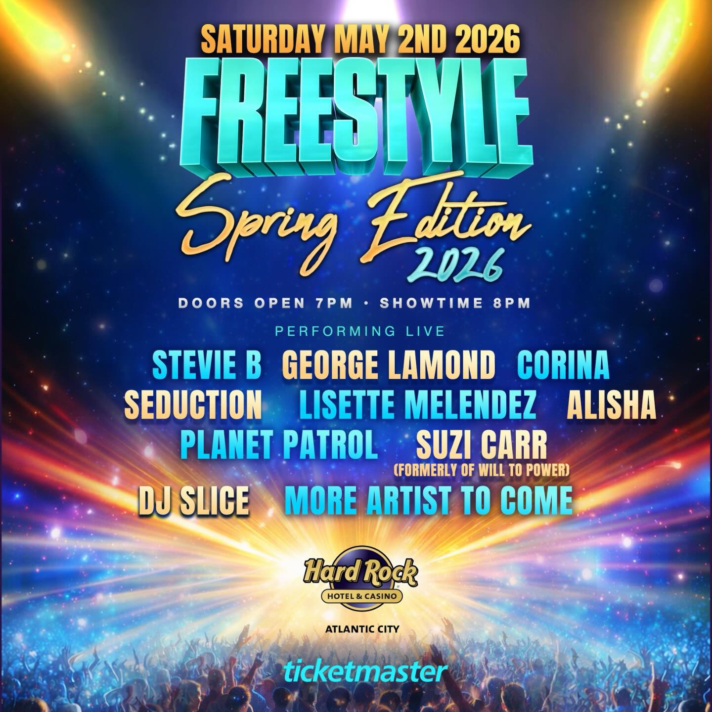 Stevie B Tour Poster 2026